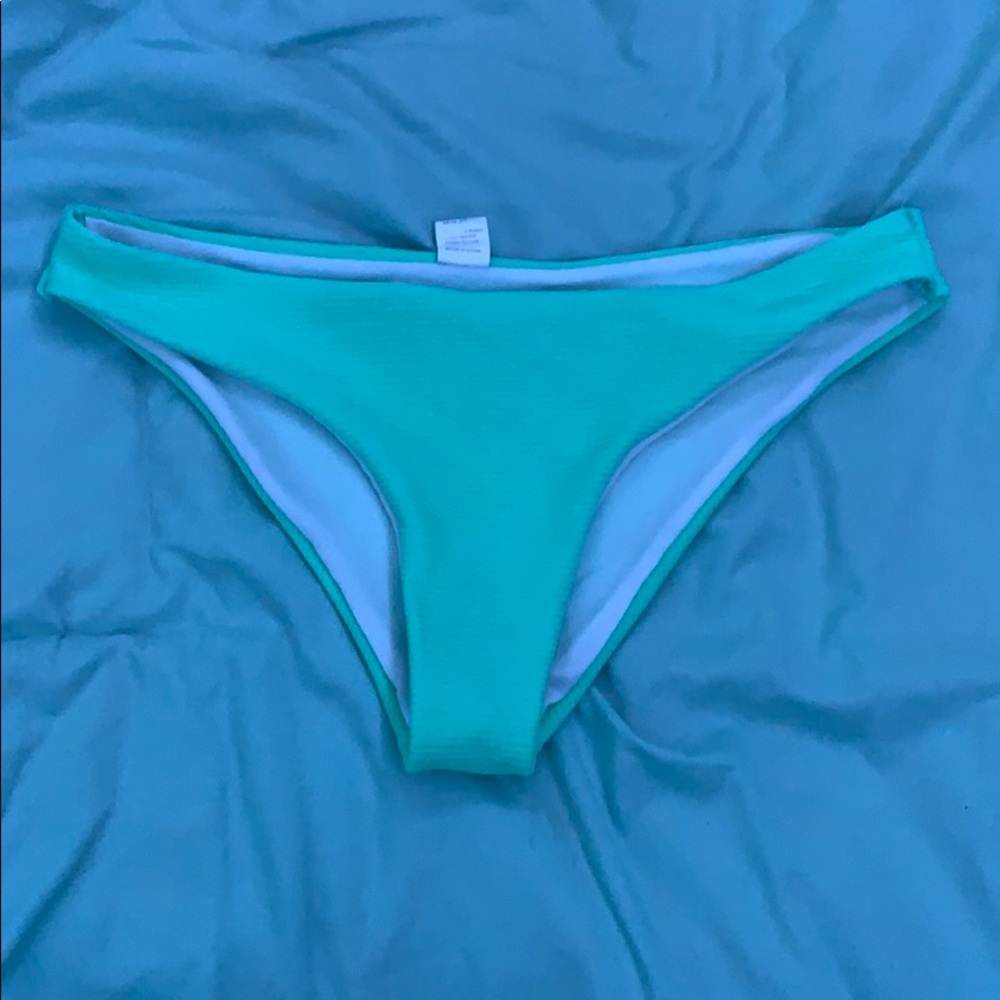 teal bikini bottoms